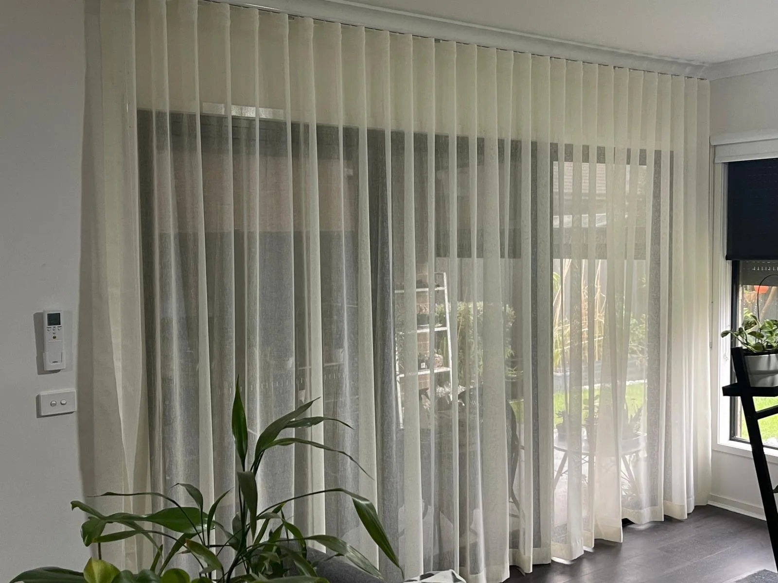 Curtains installed by Galaxy Blinds