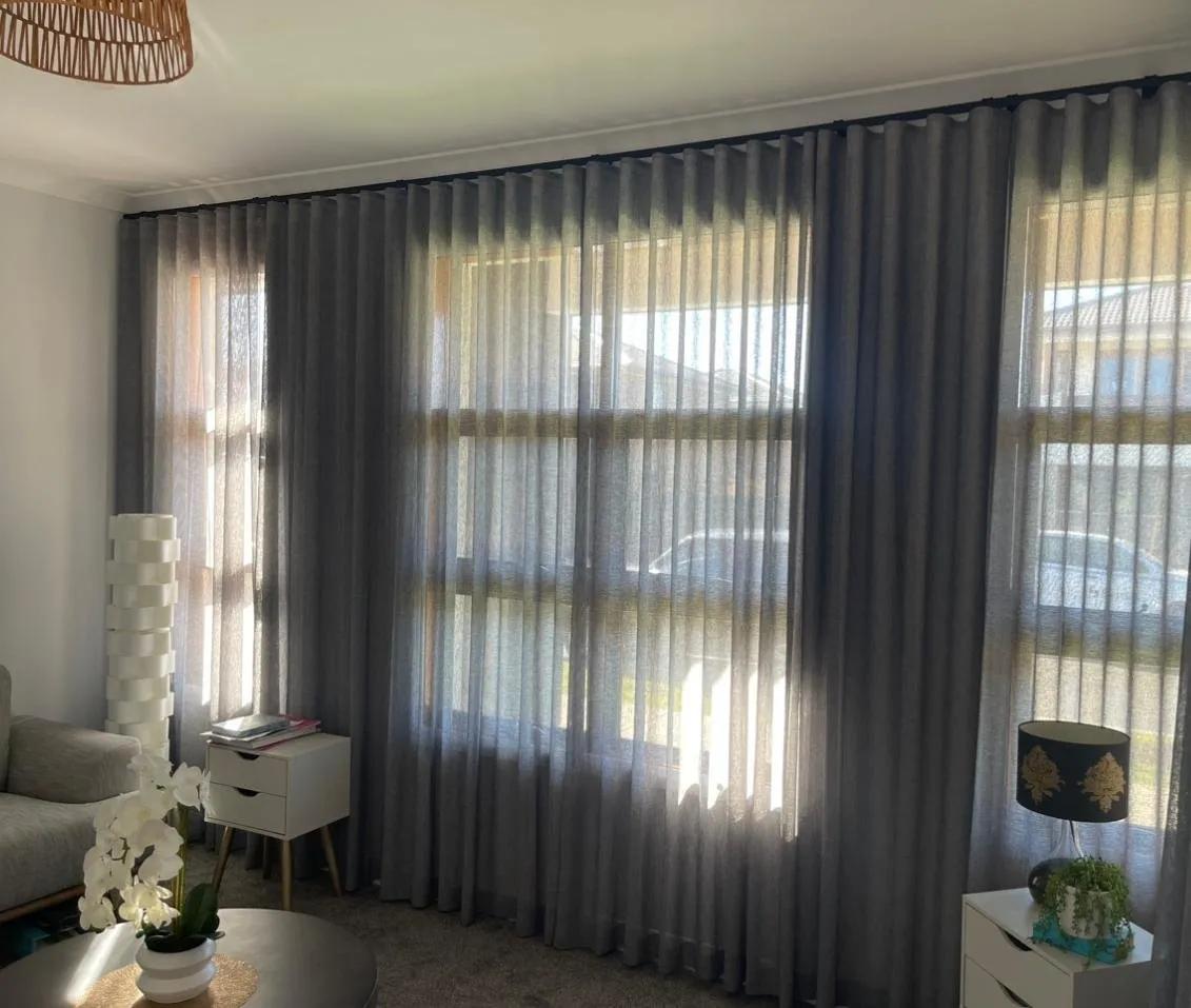 Curtains installed by Galaxy Blinds, project photo 3