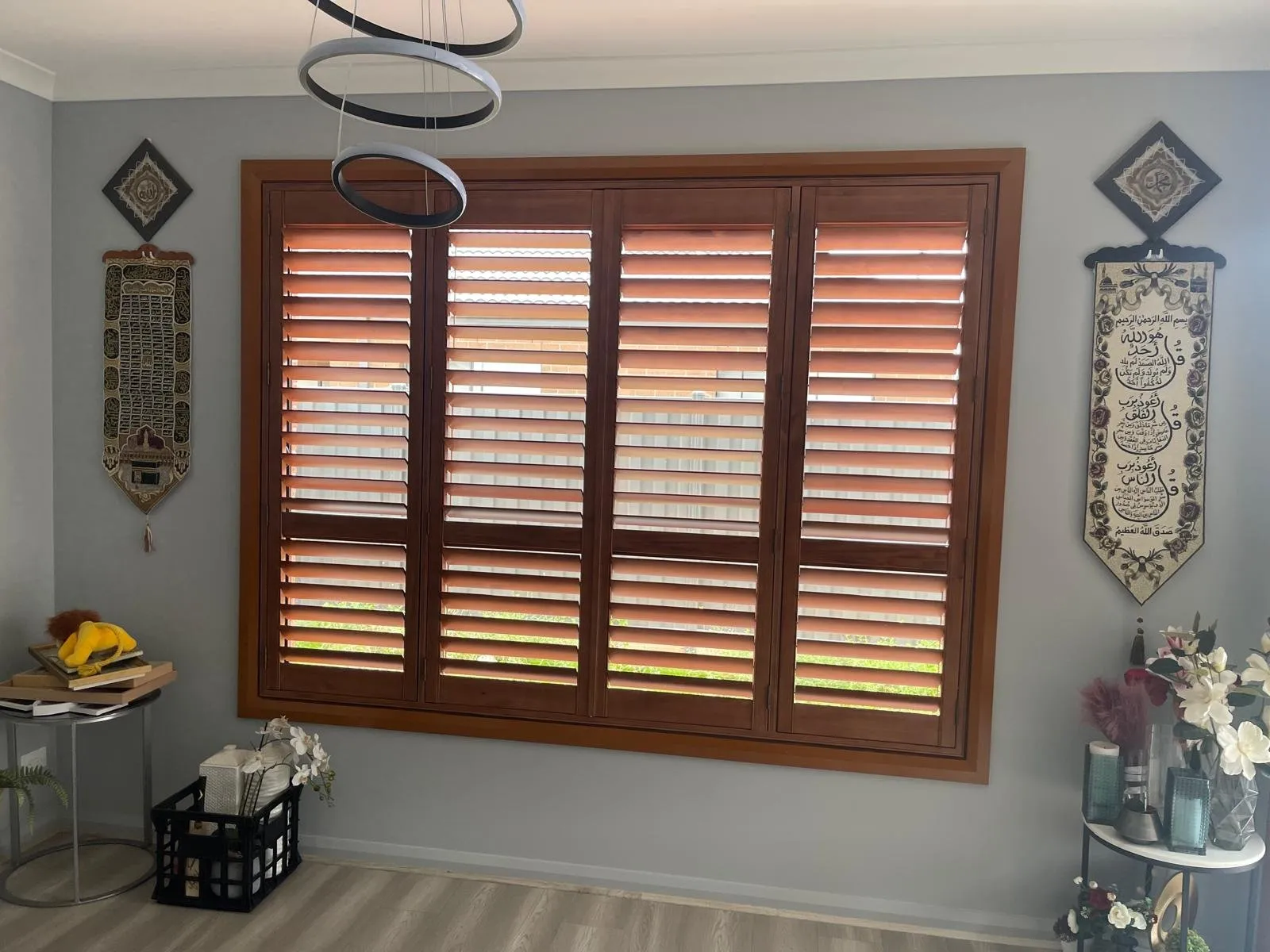 Plantation shutters installed by Galaxy Blinds, project photo 1